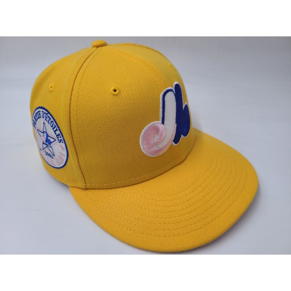 Montreal Expos 1982 All Star Game Patch New Era 59Fifty Fitted 7 Hat Cap Men MLB